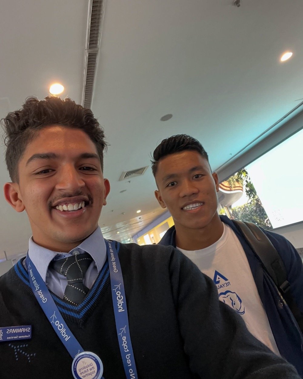Shammas on airport duty