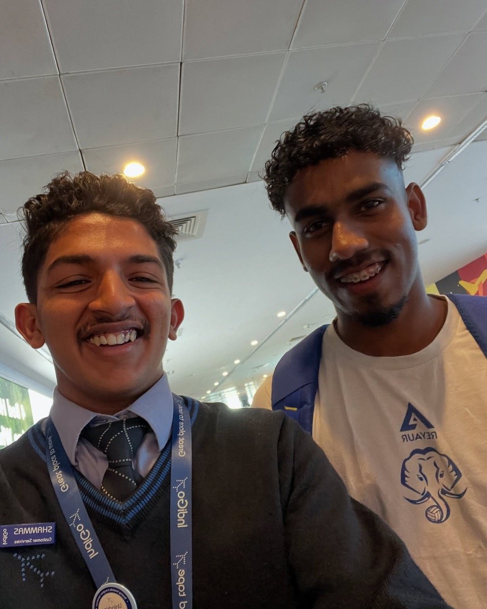 Selfie with a Kerala Blasters player