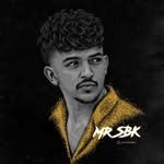 MR SBK logo — portrait of Muhammed Shammas